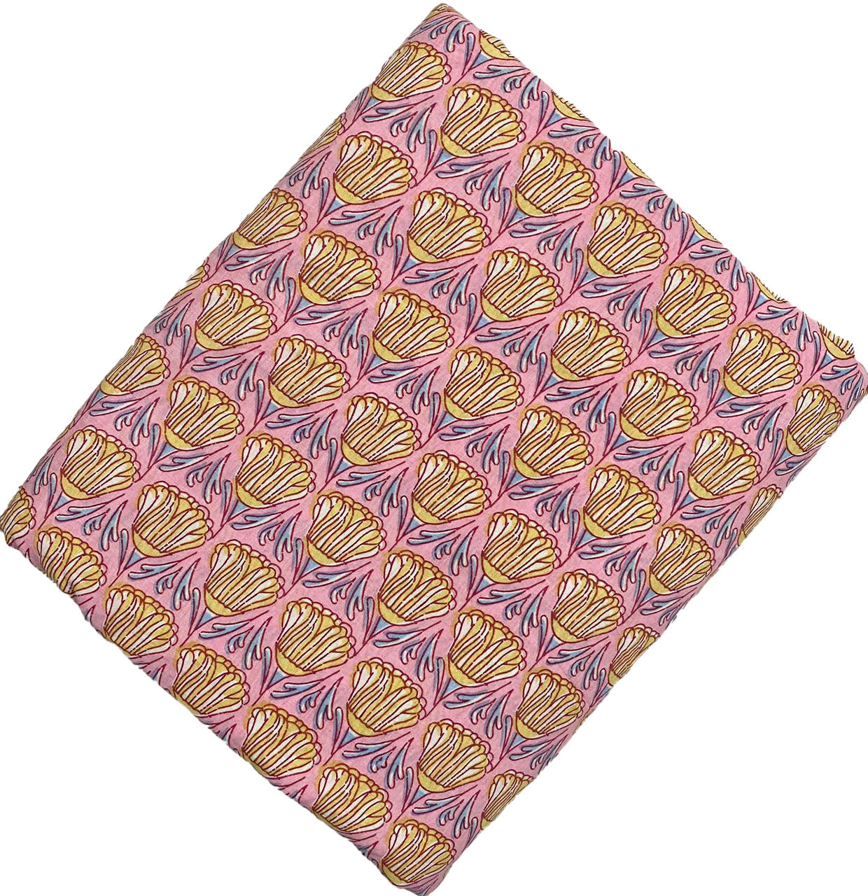 Block Print 107 - Frosted Candy Tulips