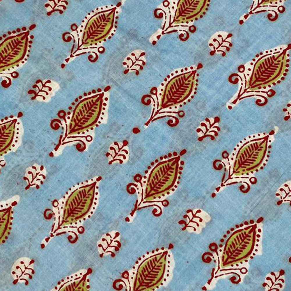 Block Print 110 - Frosted Sky Leaf Icon