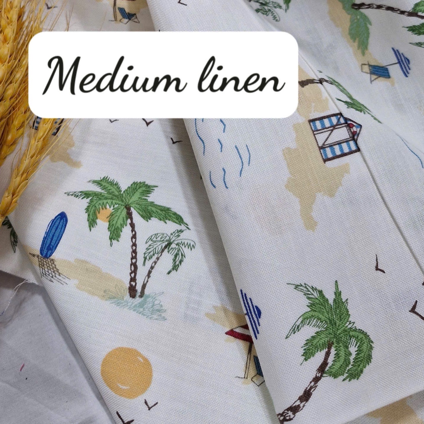 Beachside Medium Weight Linen