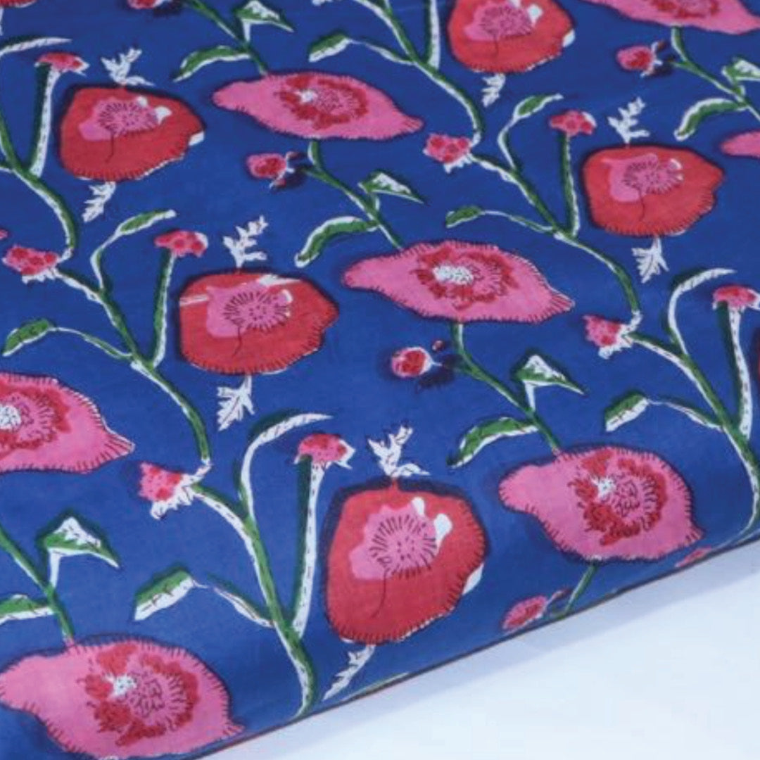Poppies Cobalt