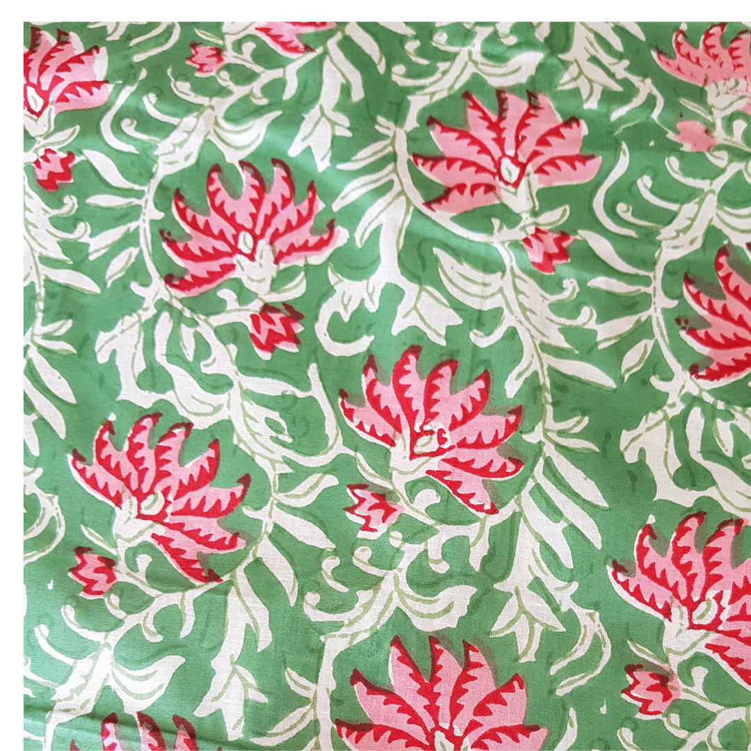 Raspberry Flower Green