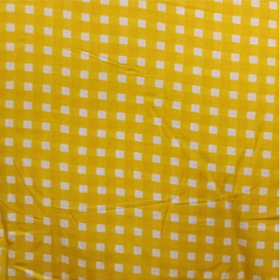 Mini Check Yellow