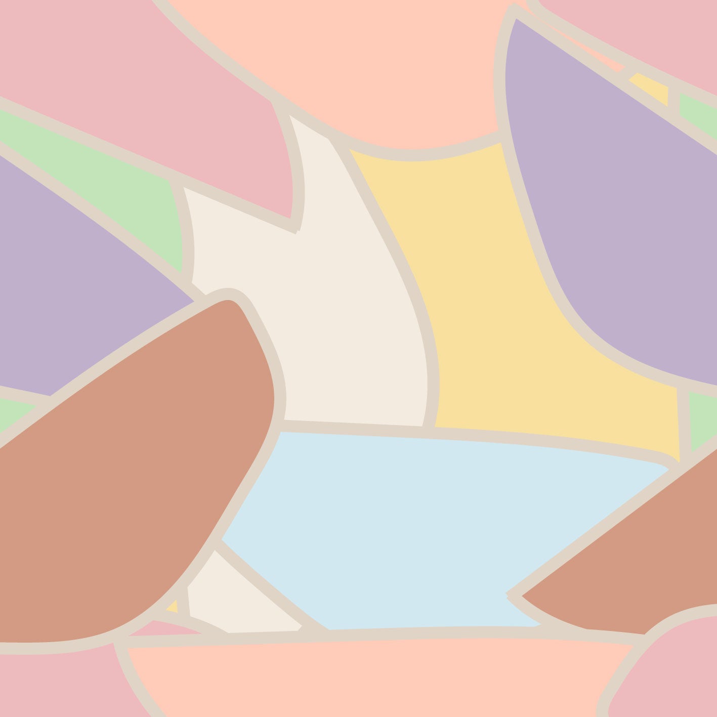 Half Cut Pastel