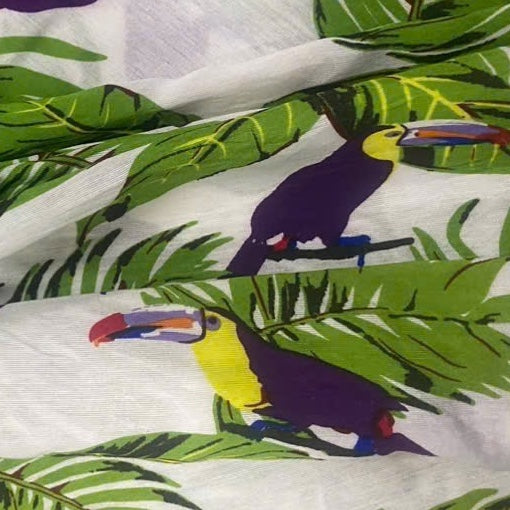 Little Toucan Lightweight Cotton