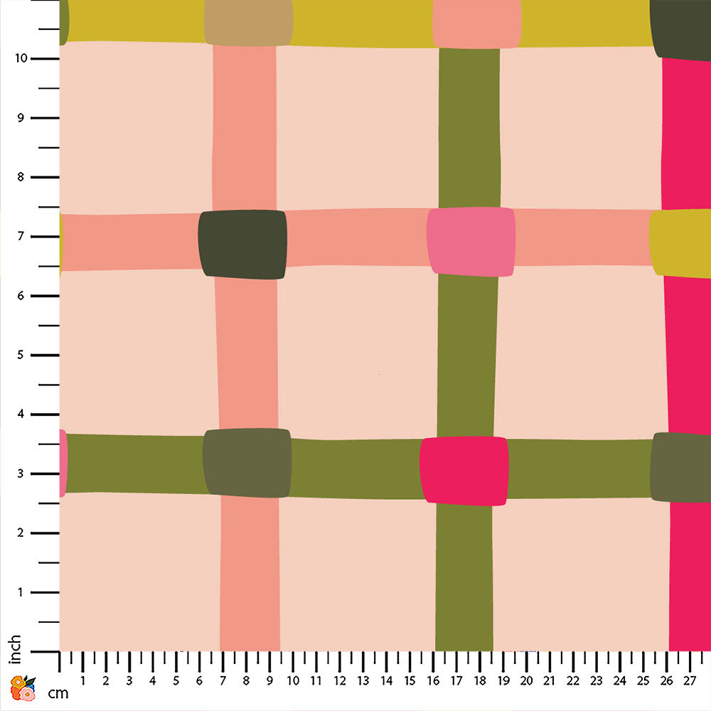 Open Weave Whispering Peach