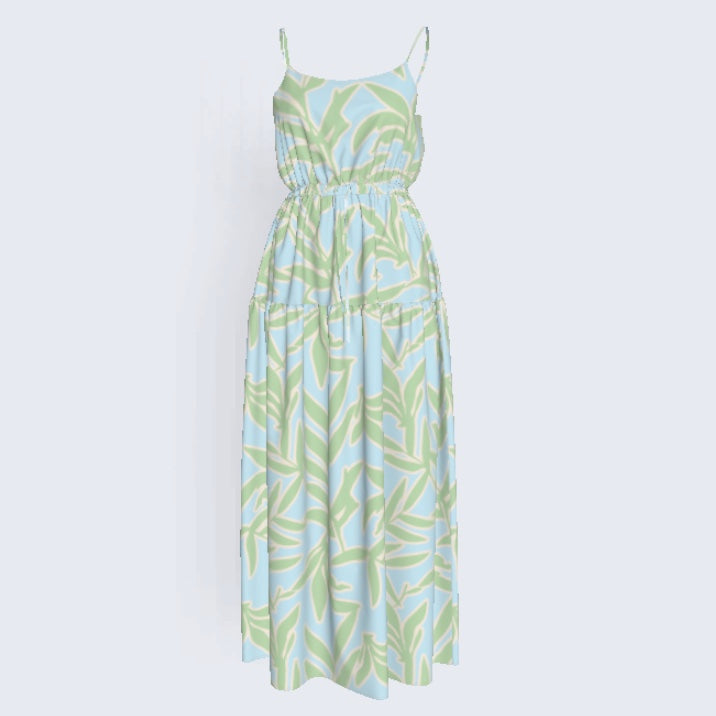 Outline Leaves Saltwater Slide