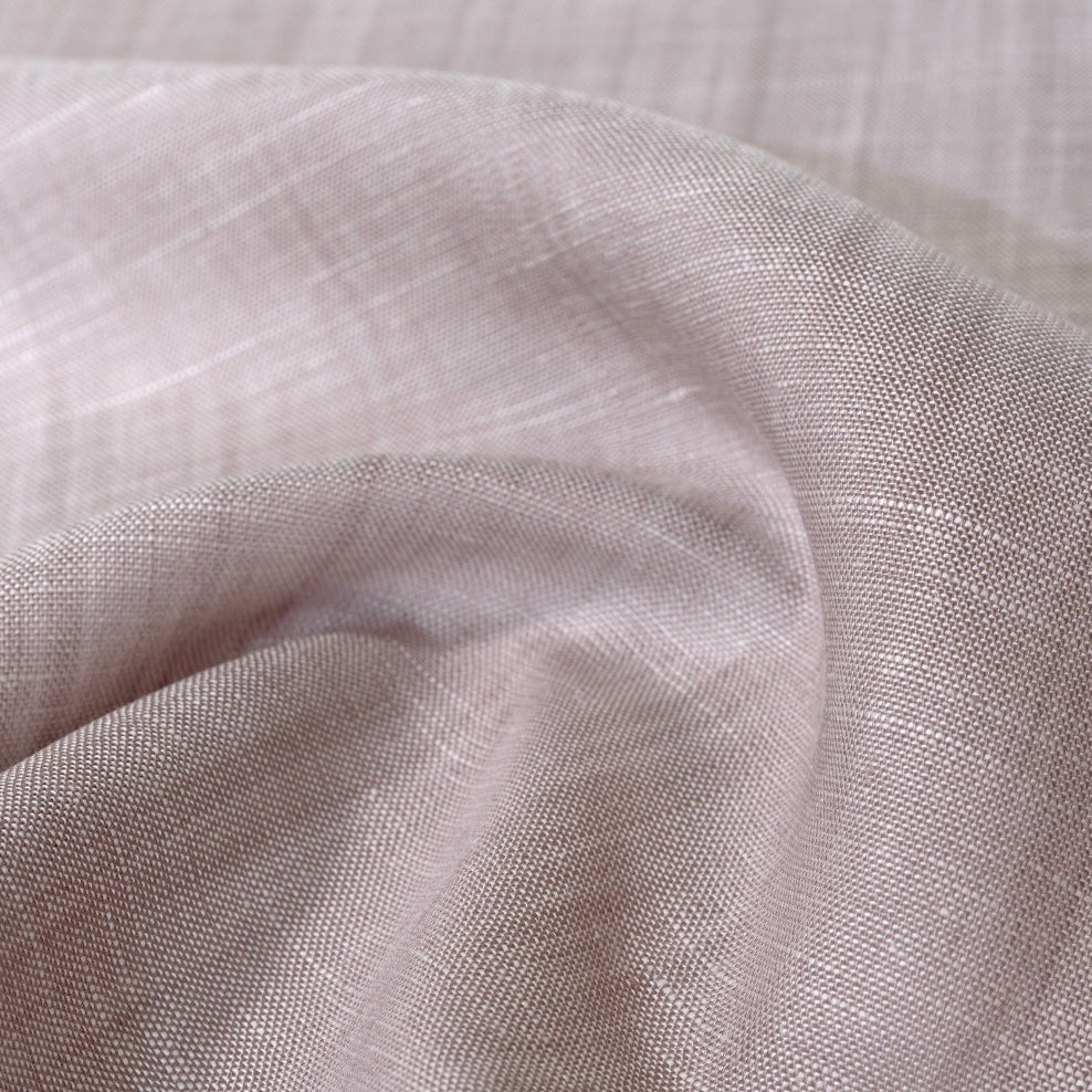 Mid-Weight Tencel Linen Rosy Taupe