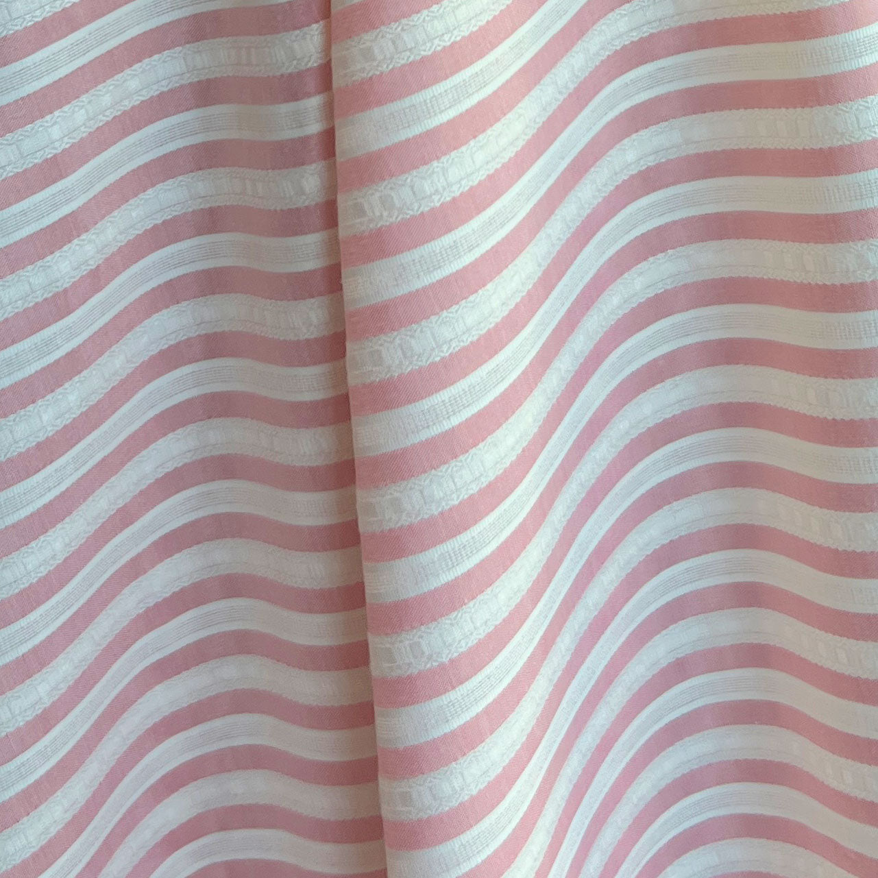 Rupert Lightweight Linen Stripe Rose