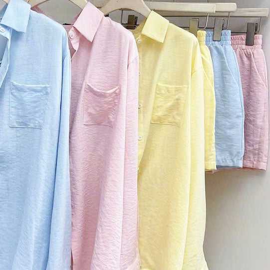 Soft-Washed Lightweight Linen Soft Rose
