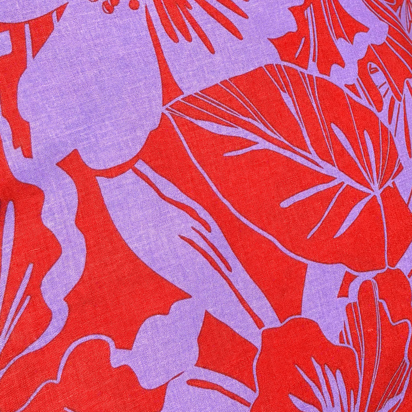 Tropical Lilac Lightweight Linen