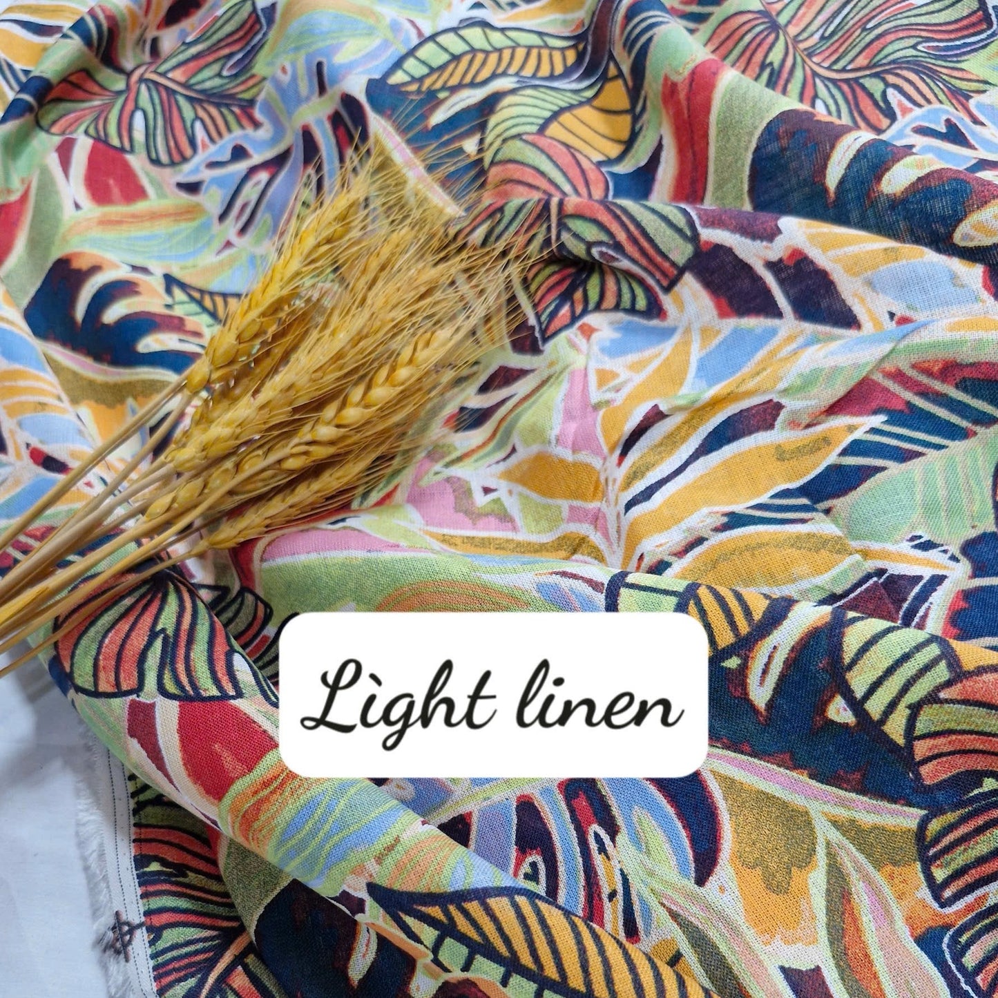 Tropical Primary Lightweight Linen
