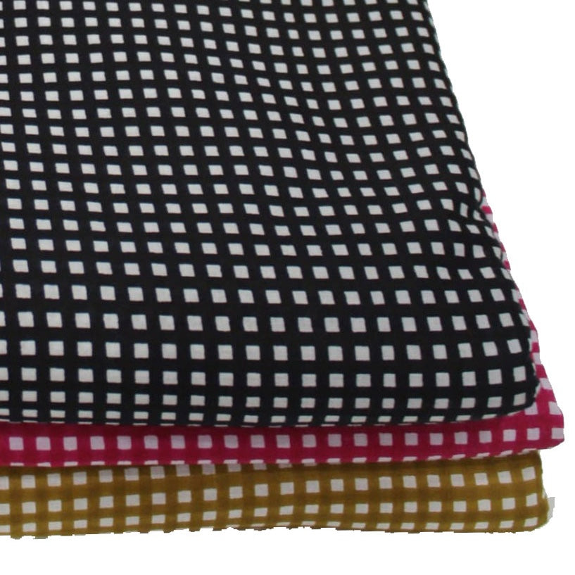 Block & Hand-Printed Checks