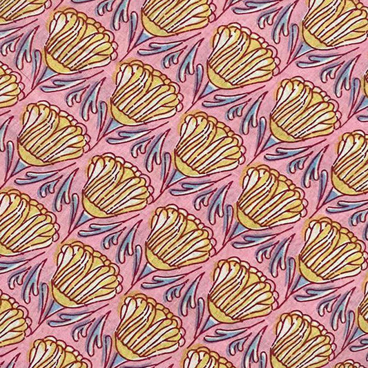 Block Print 107 - Frosted Candy Tulips
