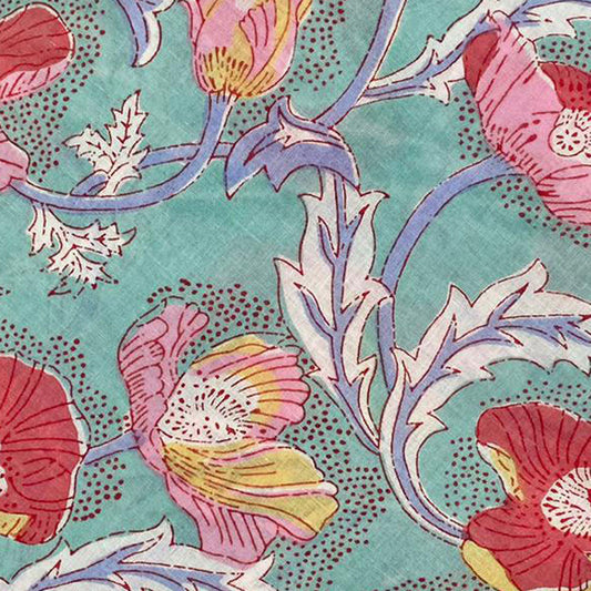 Block Print 123 - Frosted Mint Pollen