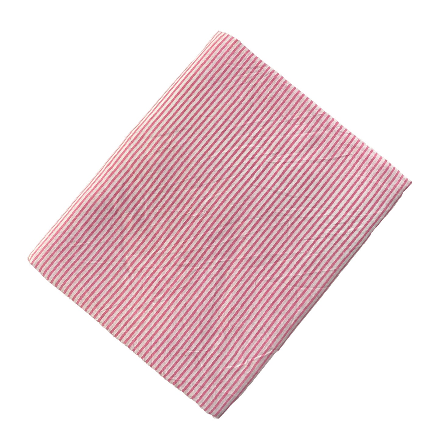 Hand-Printed - 304 Pink Pinstripe
