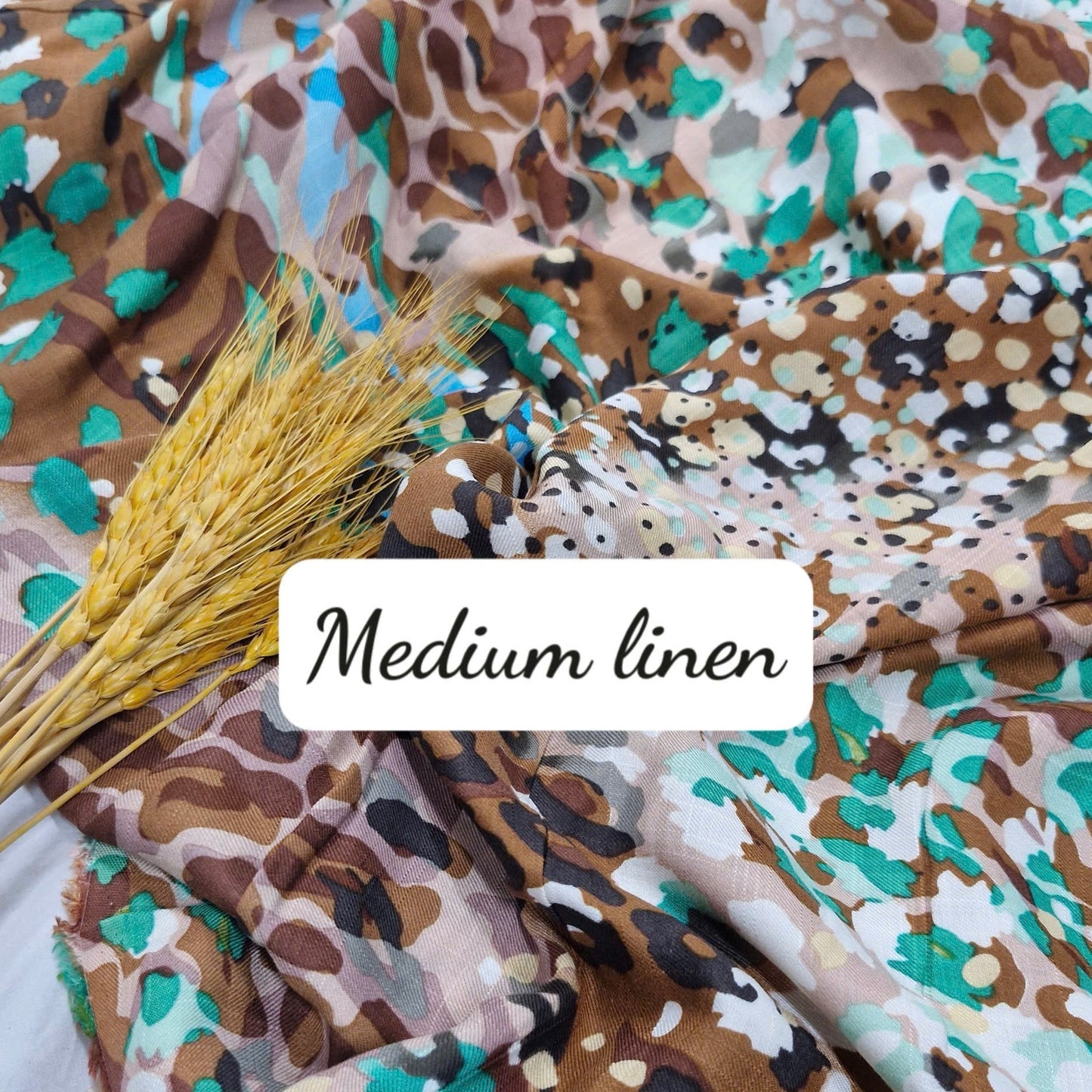 Animalia Speckle Medium Weight Linen
