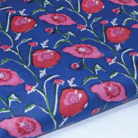 Poppies Cobalt
