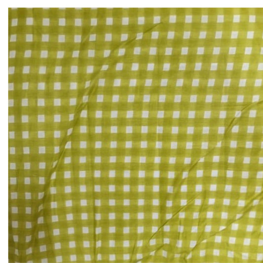 Mini Check Lime