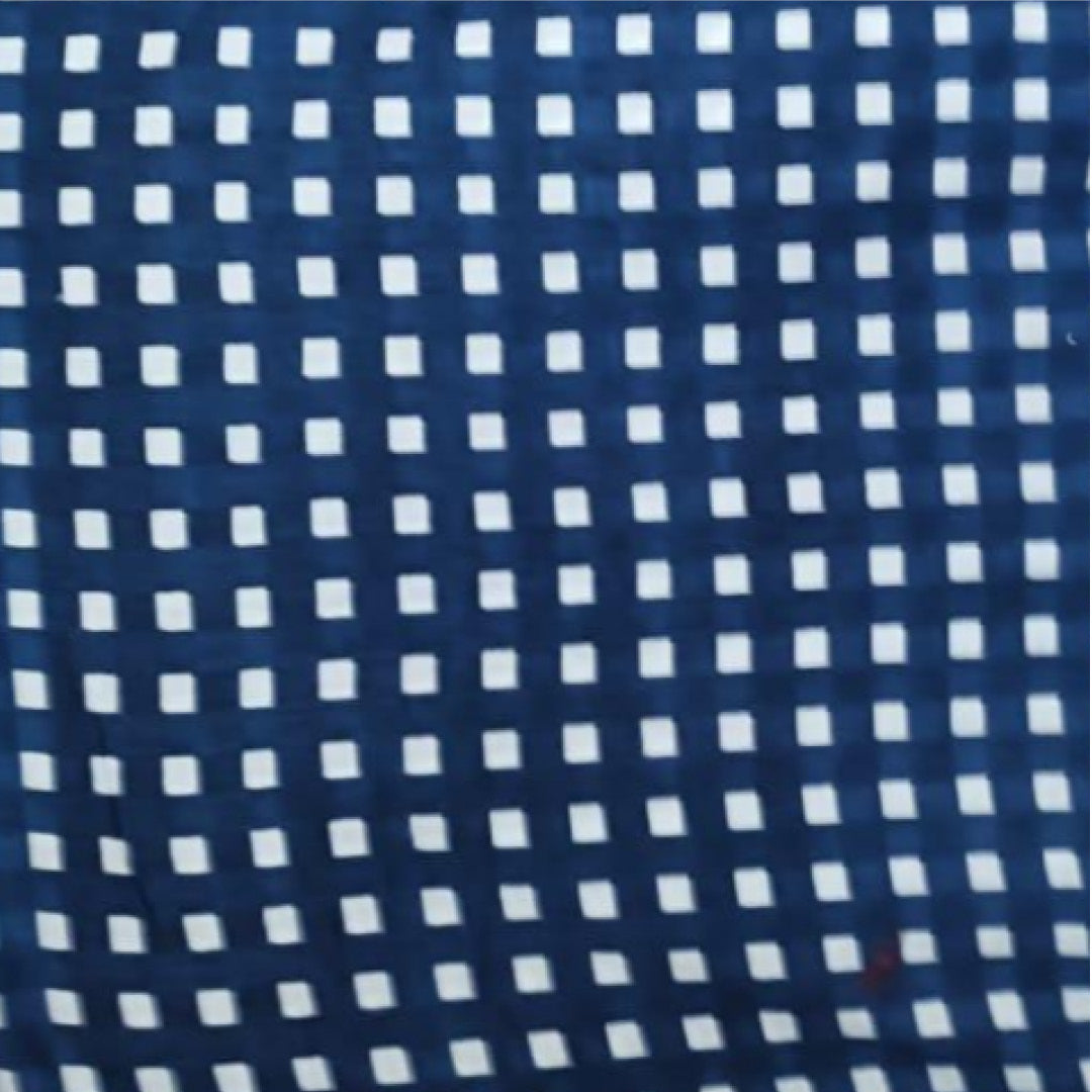 Mini Check Navy