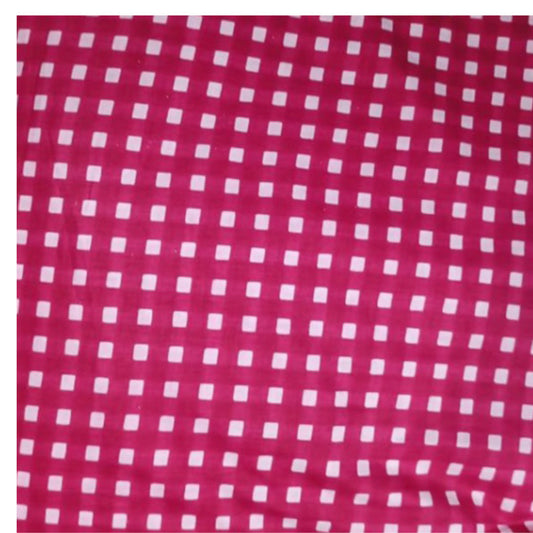 Mini Check Hot Pink