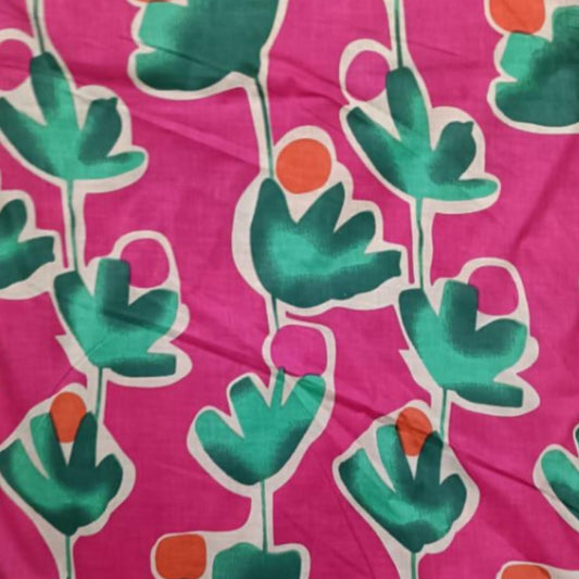 Stem & Circle Hot Pink