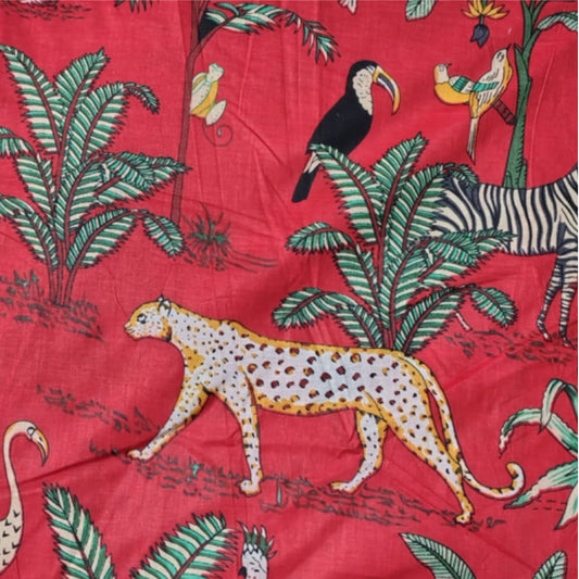 Zebra & Friends Red