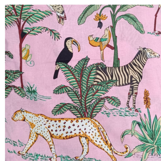Zebra & Friends Pink