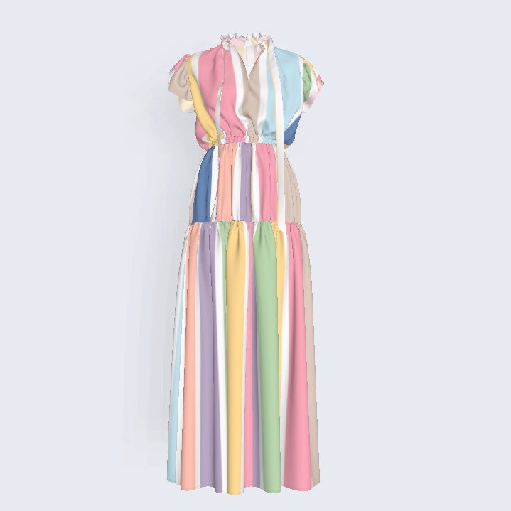 Bold One Stripe Happy Pastel