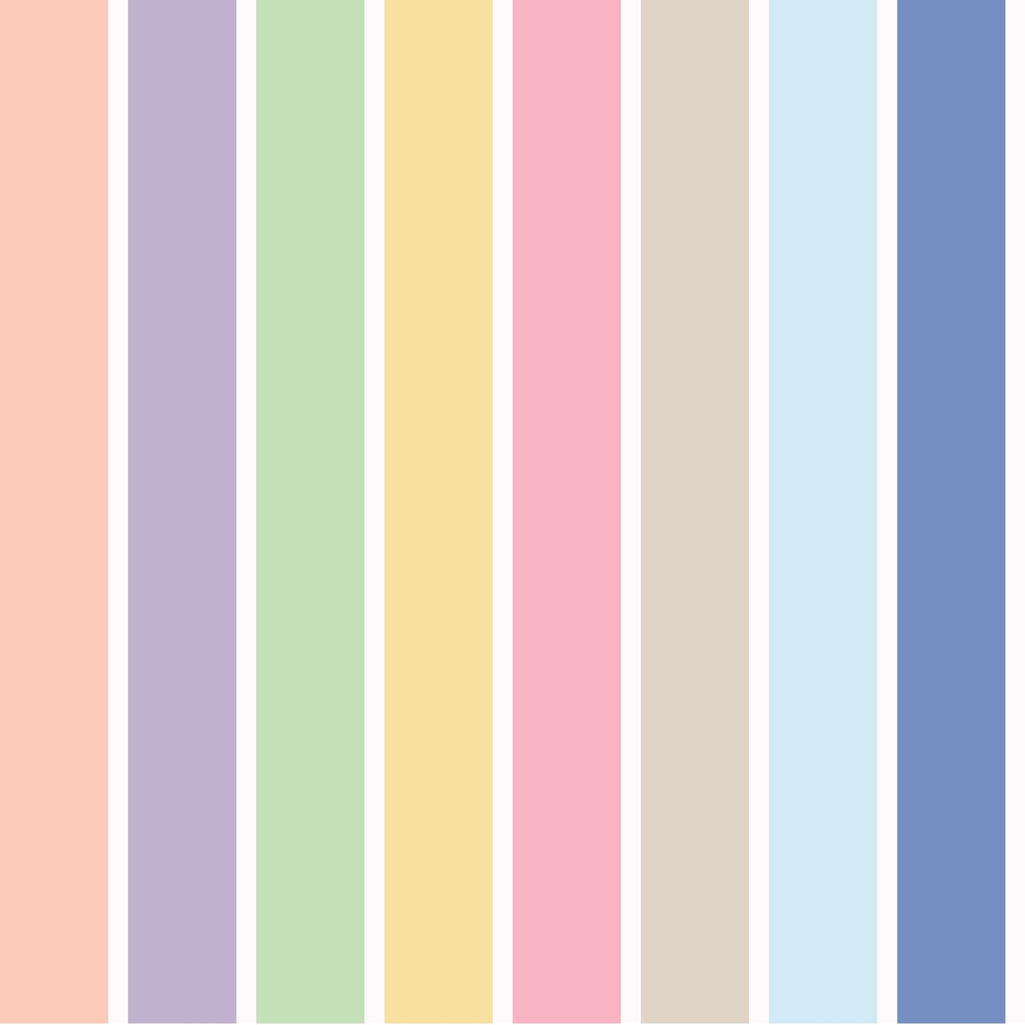 Bold One Stripe Happy Pastel