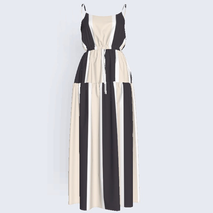 Bold One Stripe Moonless & Ivory