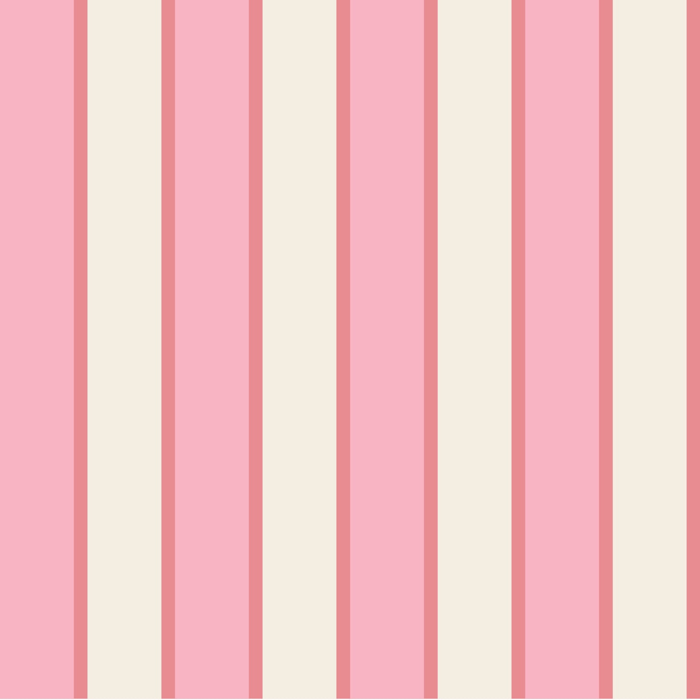 The Bold One Stripe Pink Cherub