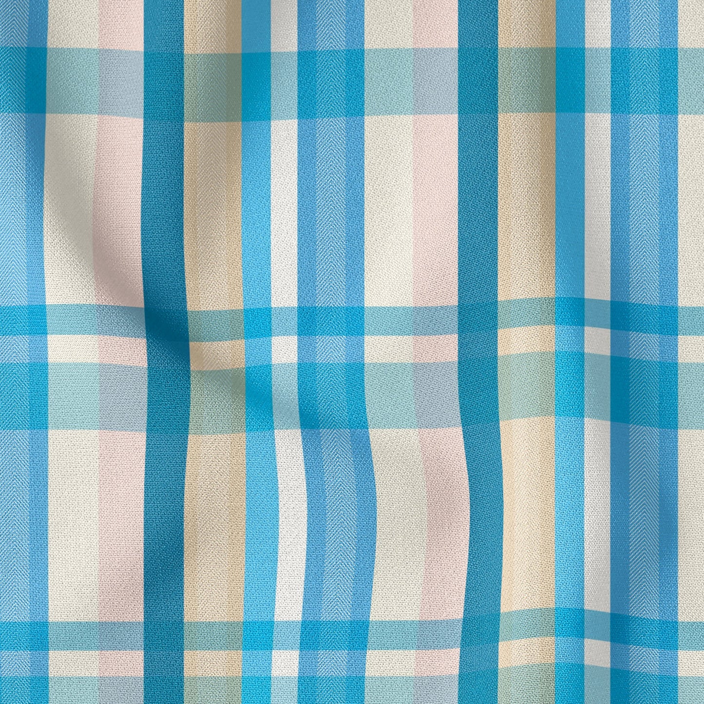 Carnivale Plaid Aqua