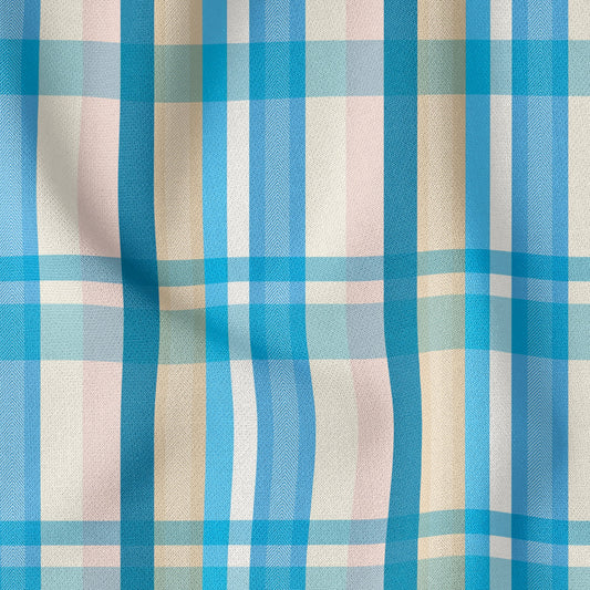 Carnivale Plaid Aqua