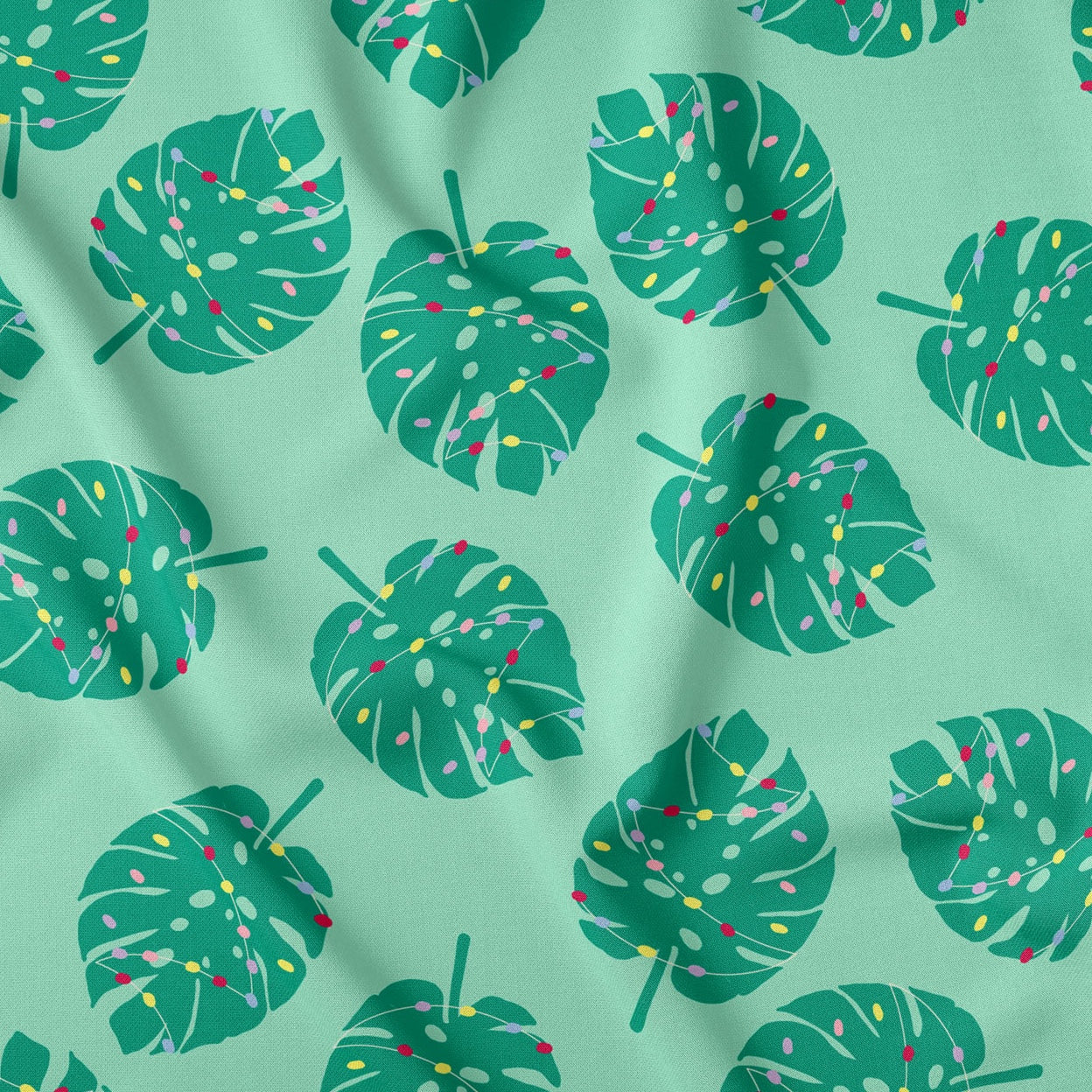 Christmas Monstera Green