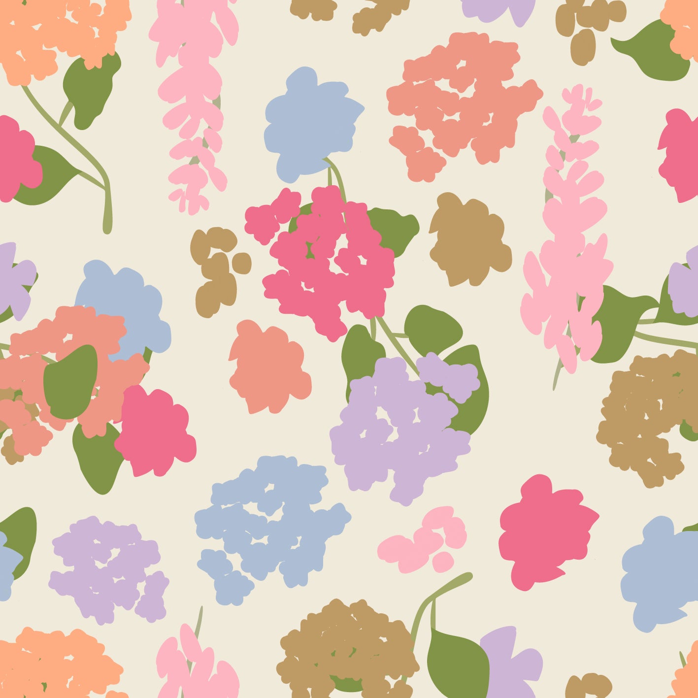 Falling Flowers Vanilla Ice