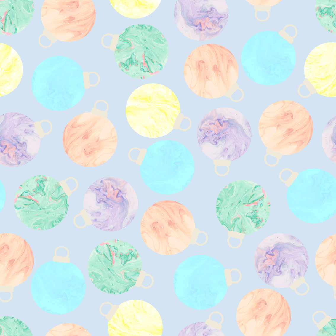 Frosted Bauble Lilac