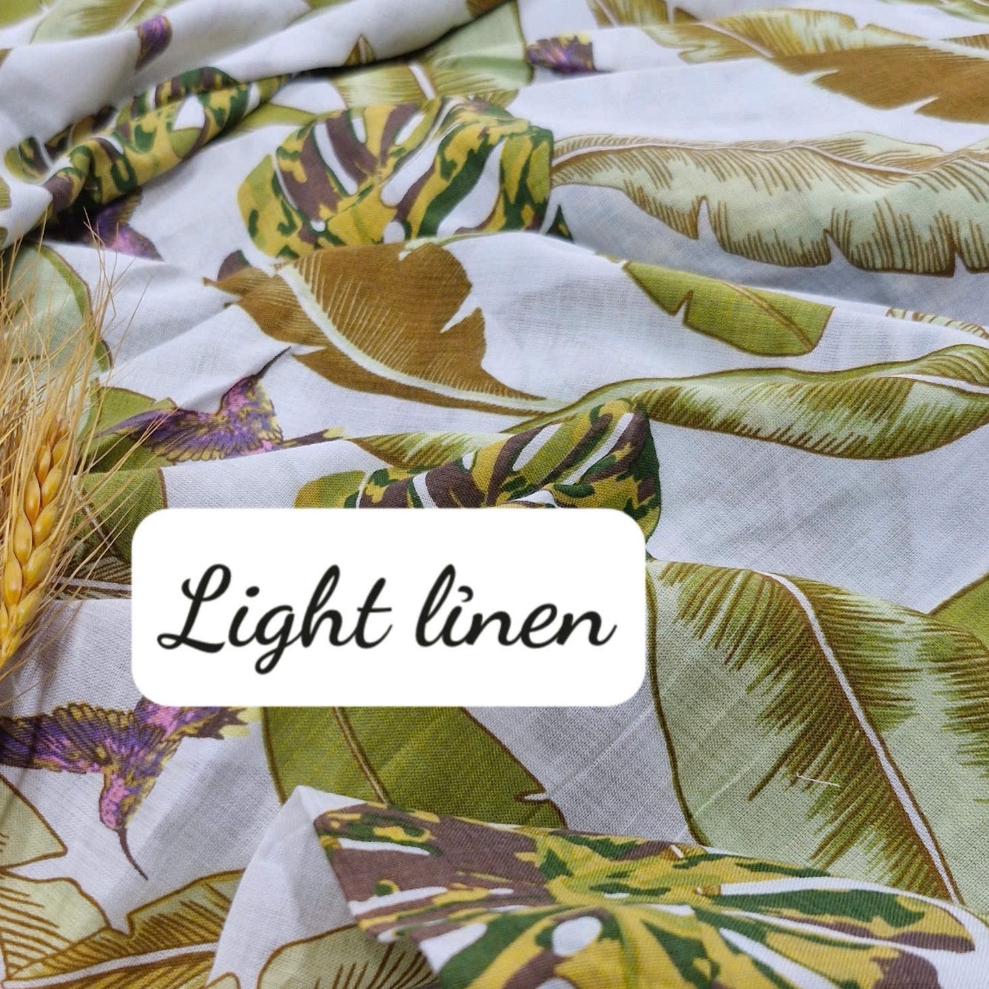 Hummingbird Lightweight Linen