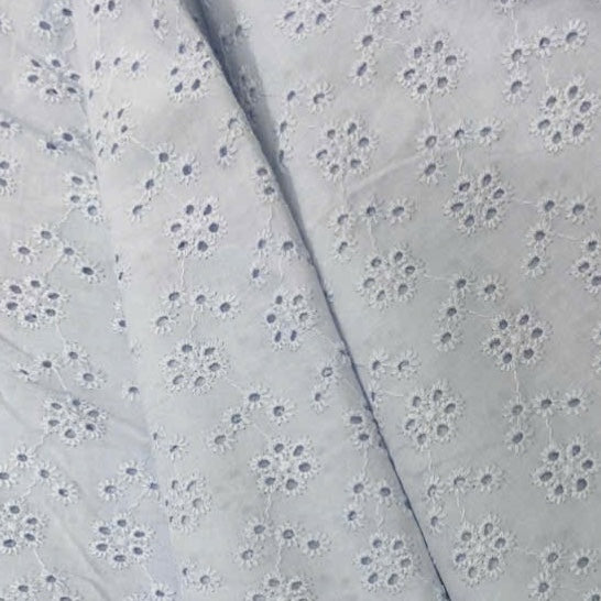 Broderie Anglaise Baby Blue