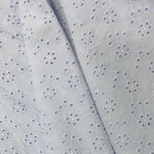 Broderie Anglaise Baby Blue