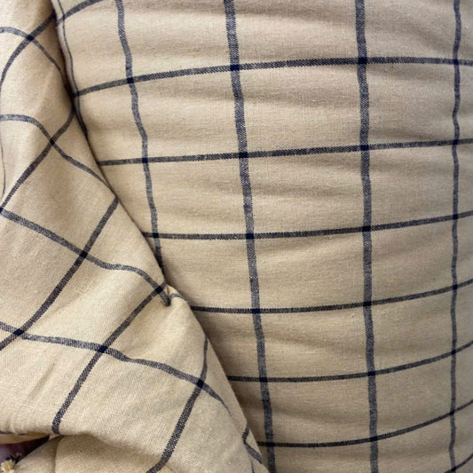 Linen Cotton Deadstock Natural Square