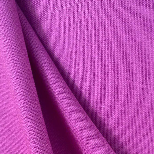 Linen Cotton Deadstock - Vivid Viola