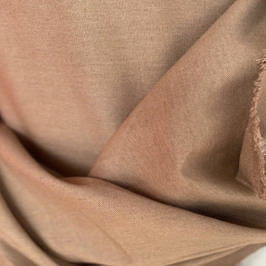 Linen Cotton Deadstock - Taupe