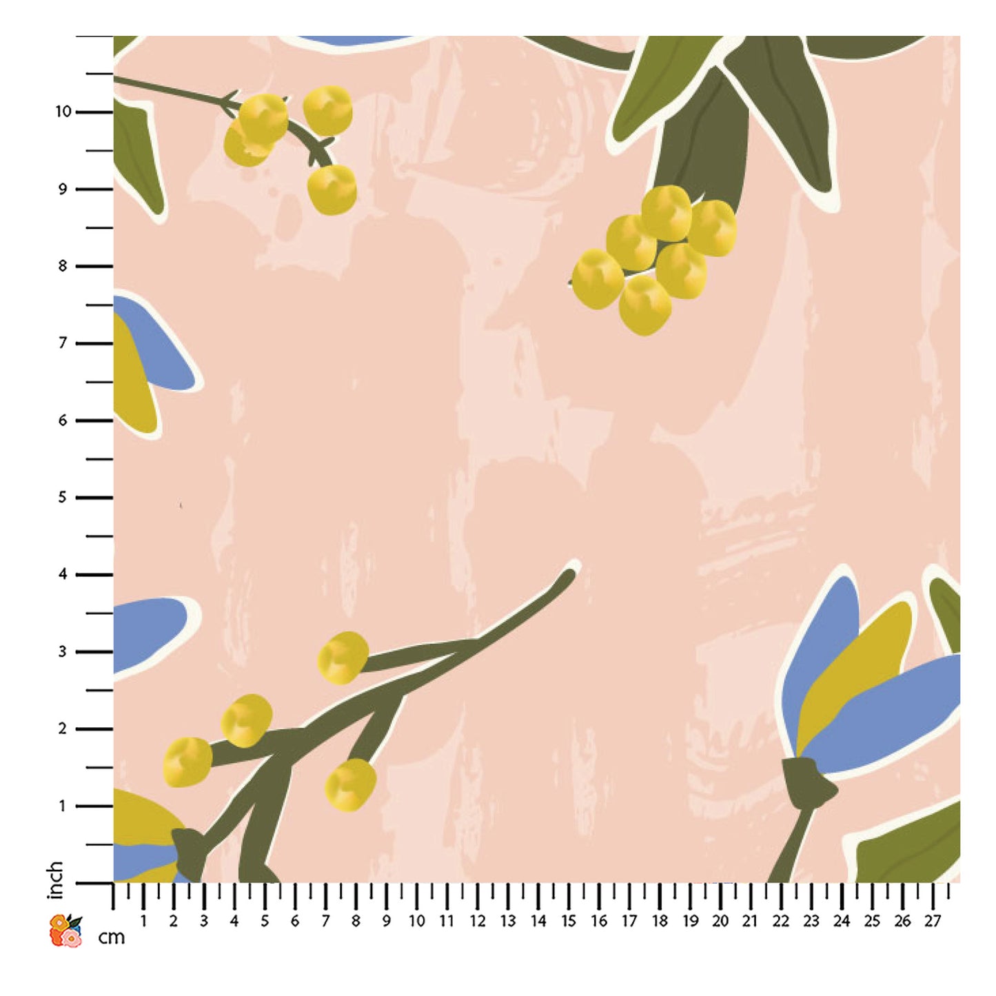 Wattle & Flower Soft Static