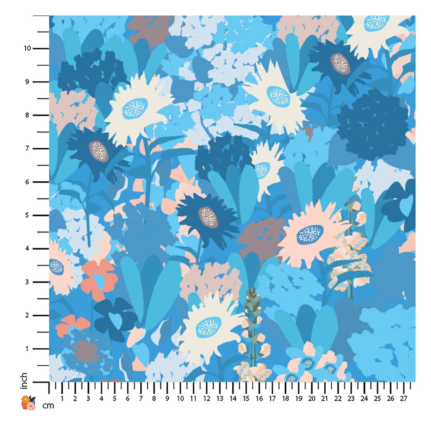 Meadow Daisy Absolute Blue