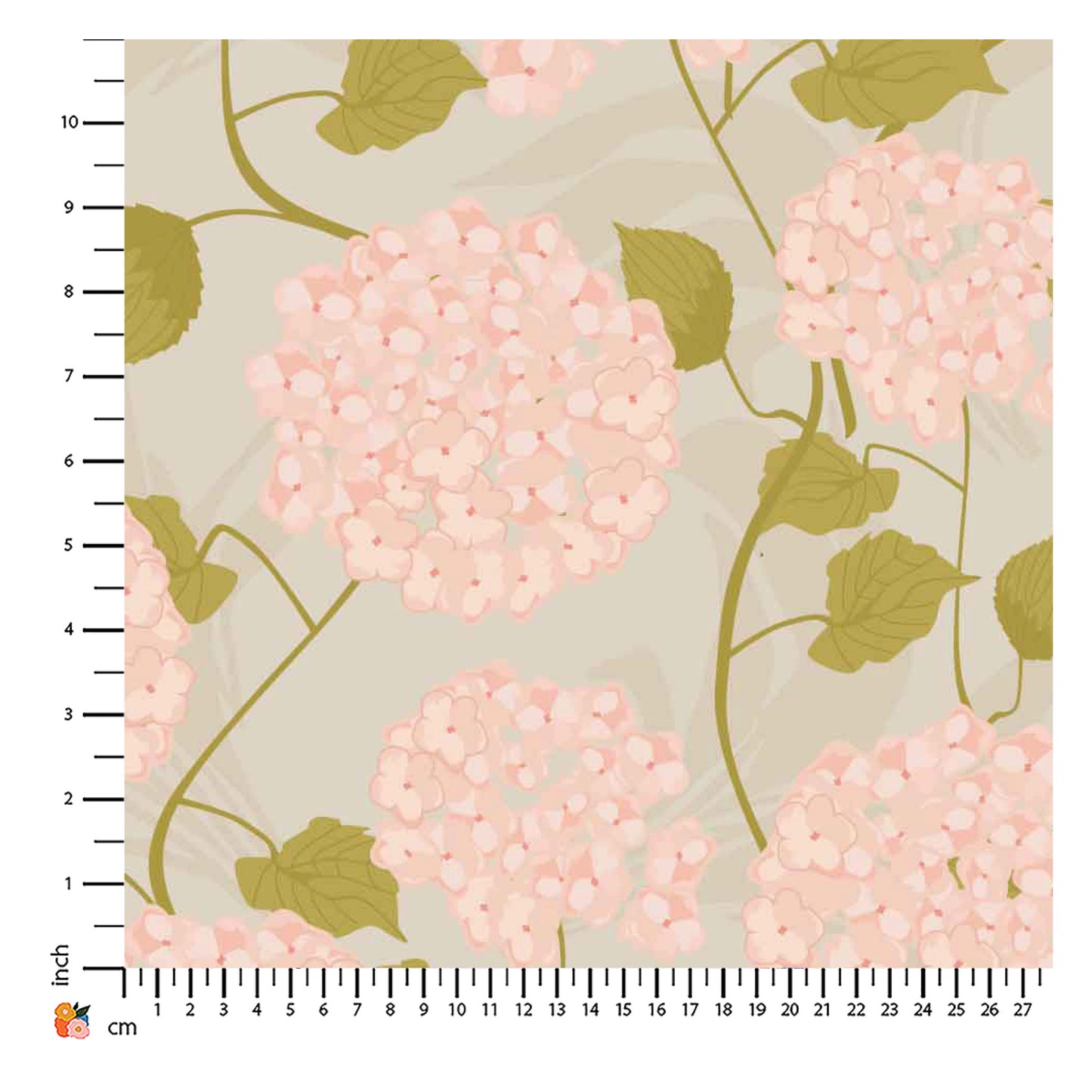 Floating Hydrangea Soft Static