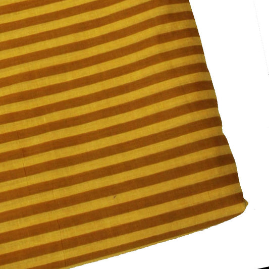 Hand Screen Printed Mid Stripe Gold
