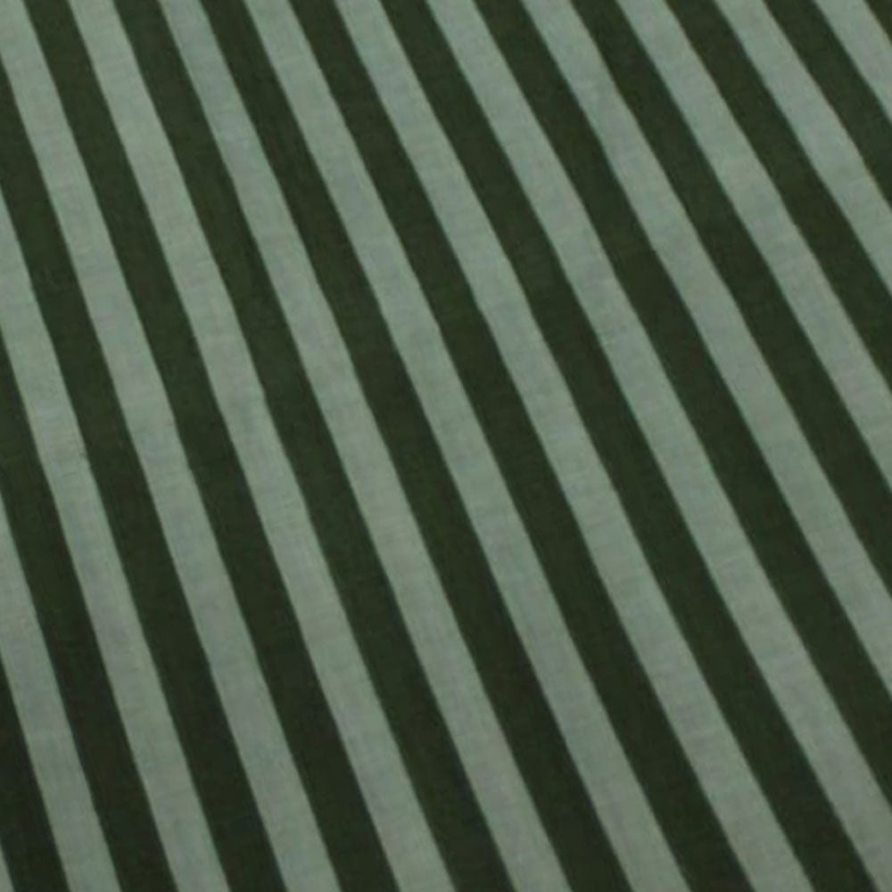 Hand Screen Printed Mid Stripe Forest
