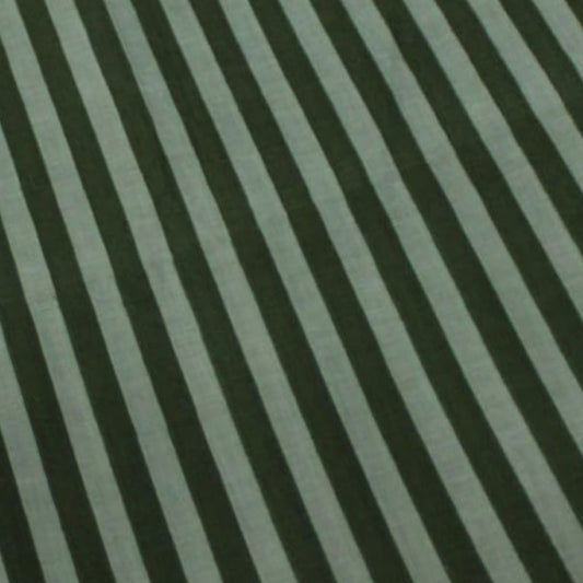 Hand Screen Printed Mid Stripe Forest