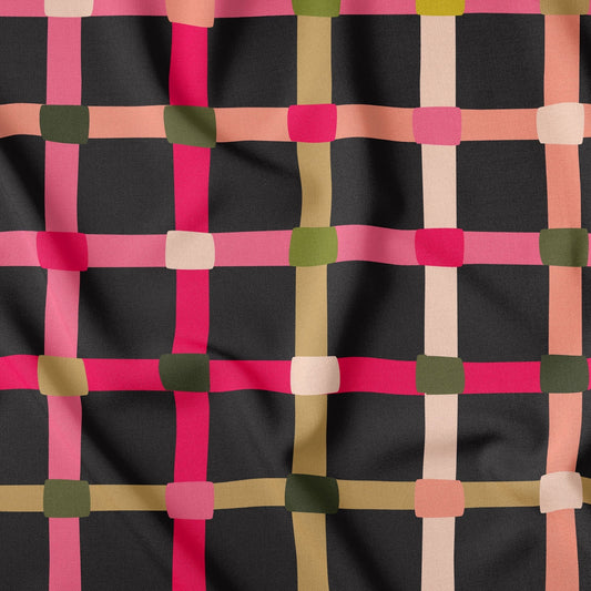 Open Weave Moonless Night Drape