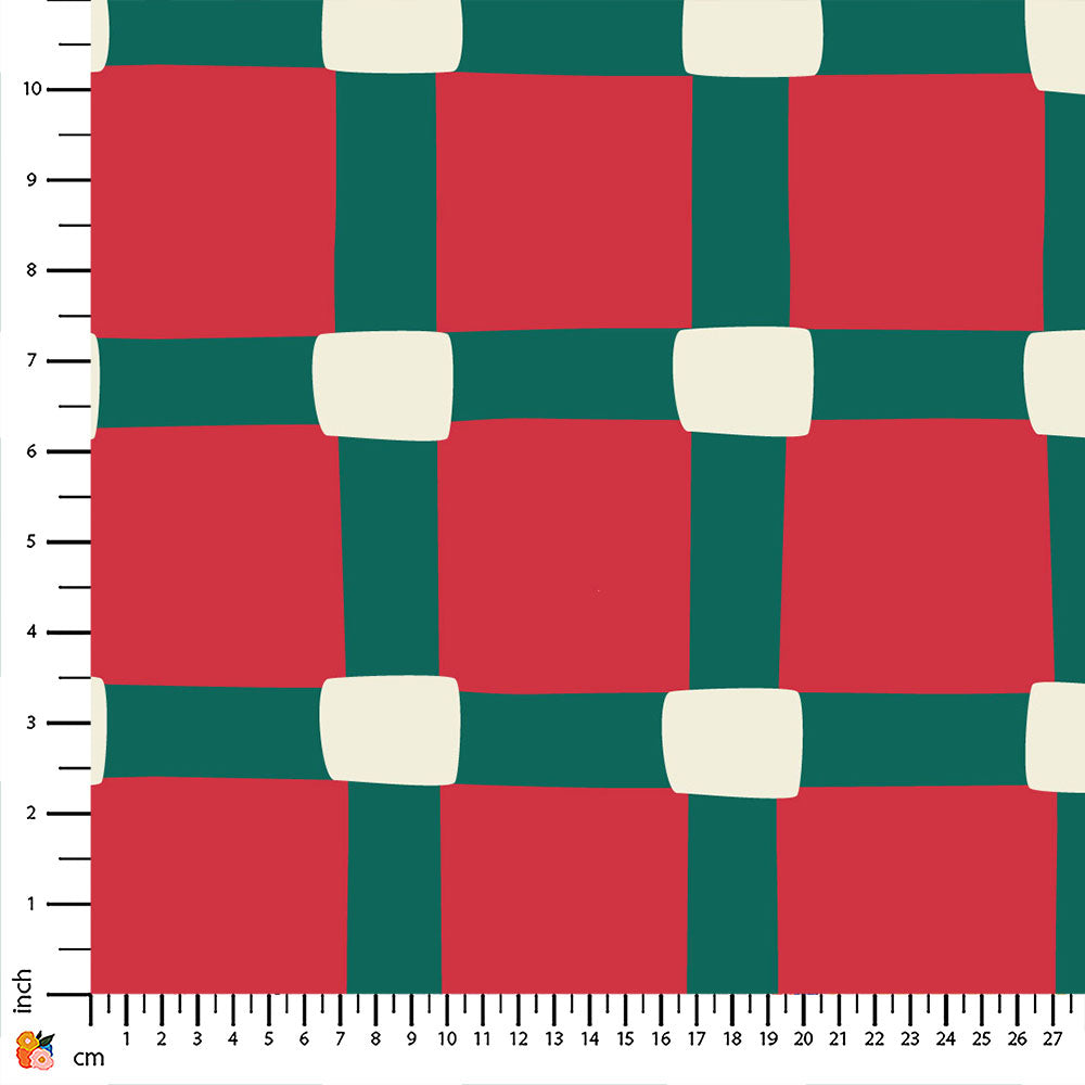 Open Weave Poinsietta